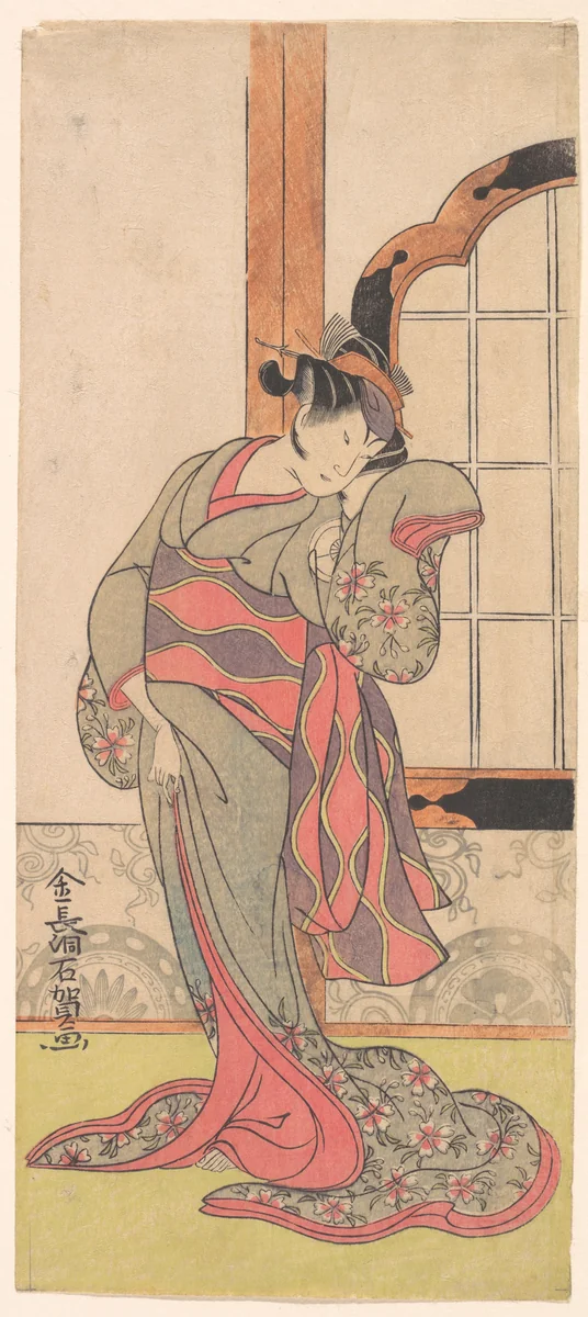 The Actor Iwai Hanshiro by Kinchodo Sekiga, print, 1780-1790