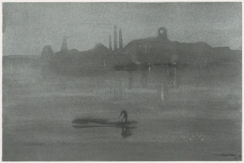 Nocturne by James McNeill Whistler, print, 1878