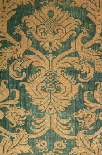 Fragment by Italy, textile, 1600-1650