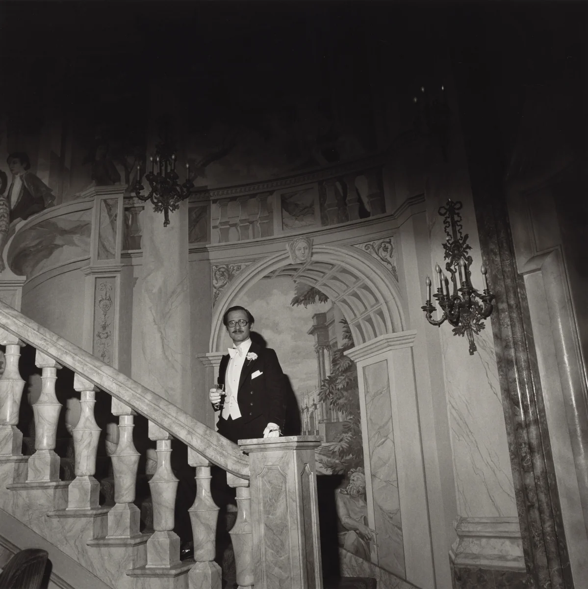 Hungarian Debutante Ball, New York City by Larry Fink, photograph, 1977
