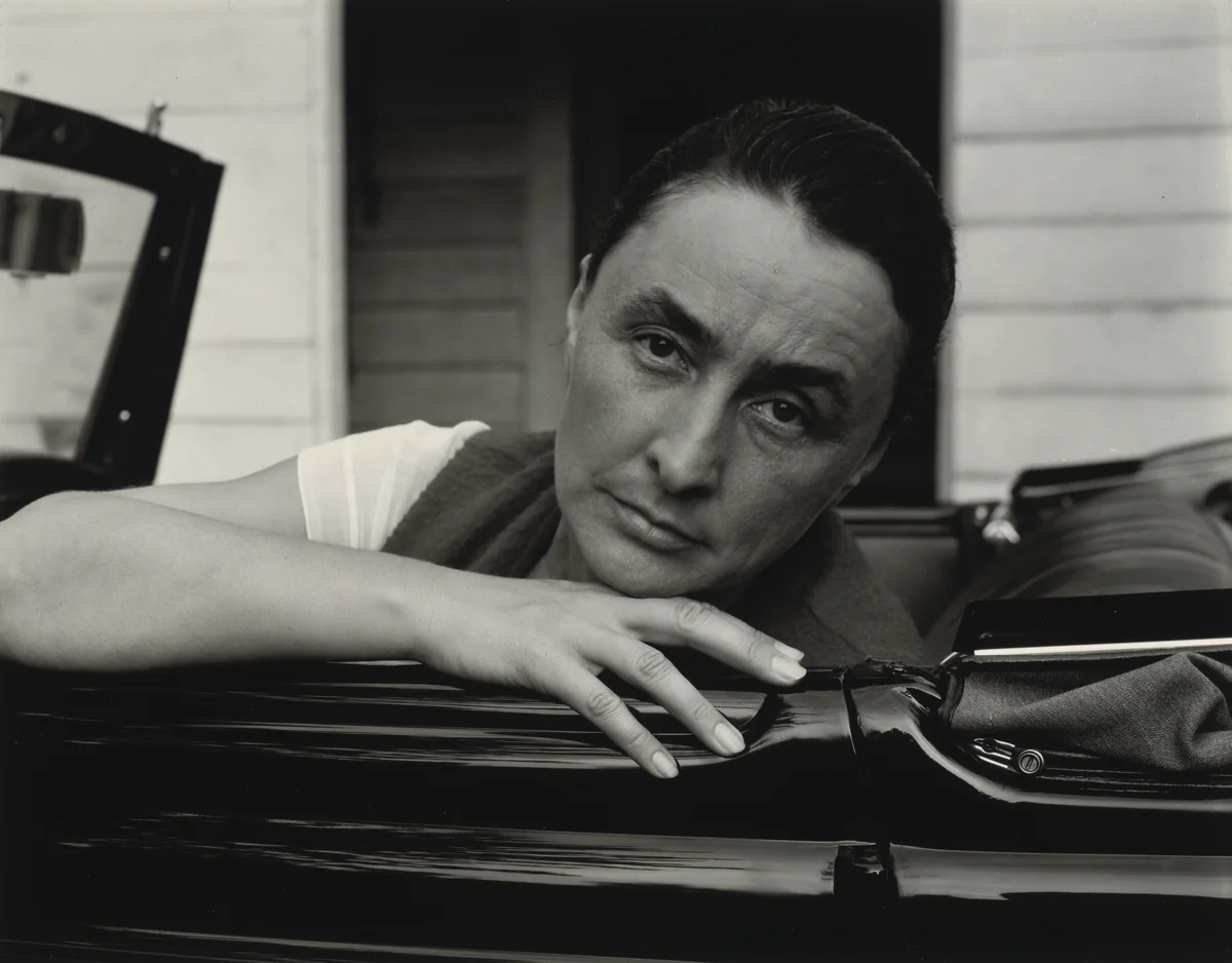 Georgia O'Keeffe by Alfred Stieglitz, photograph, 1933