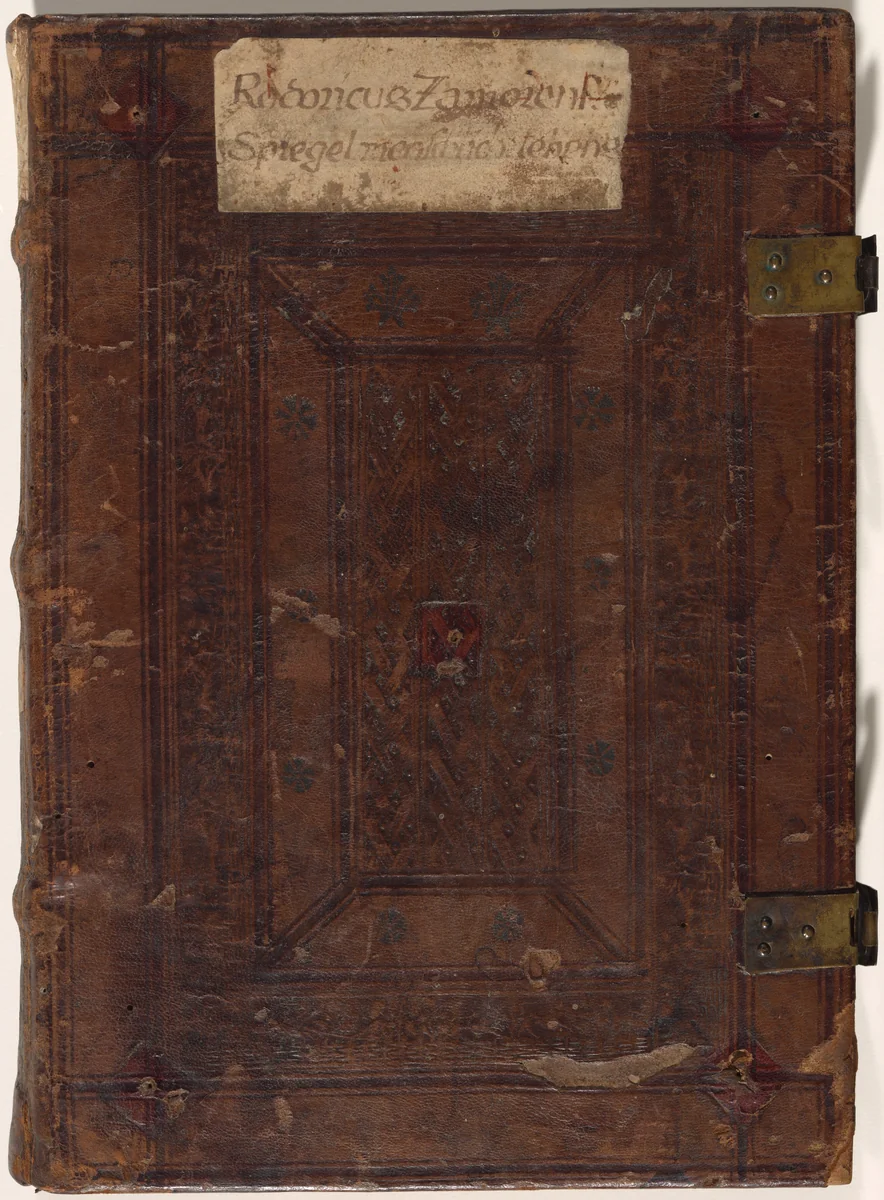 Spiegel des menschlichen Lebens by Rodericus Zamorensis, volume, 1475-1476