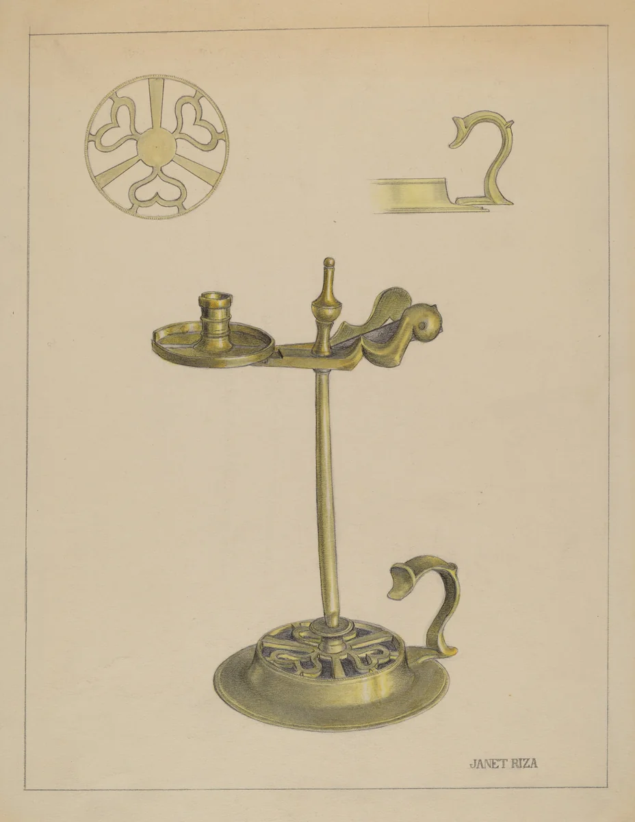 Taper Jack by Janet Riza, index of american design, 1936