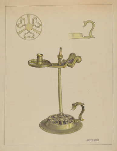 Taper Jack by Janet Riza, index of american design, 1936