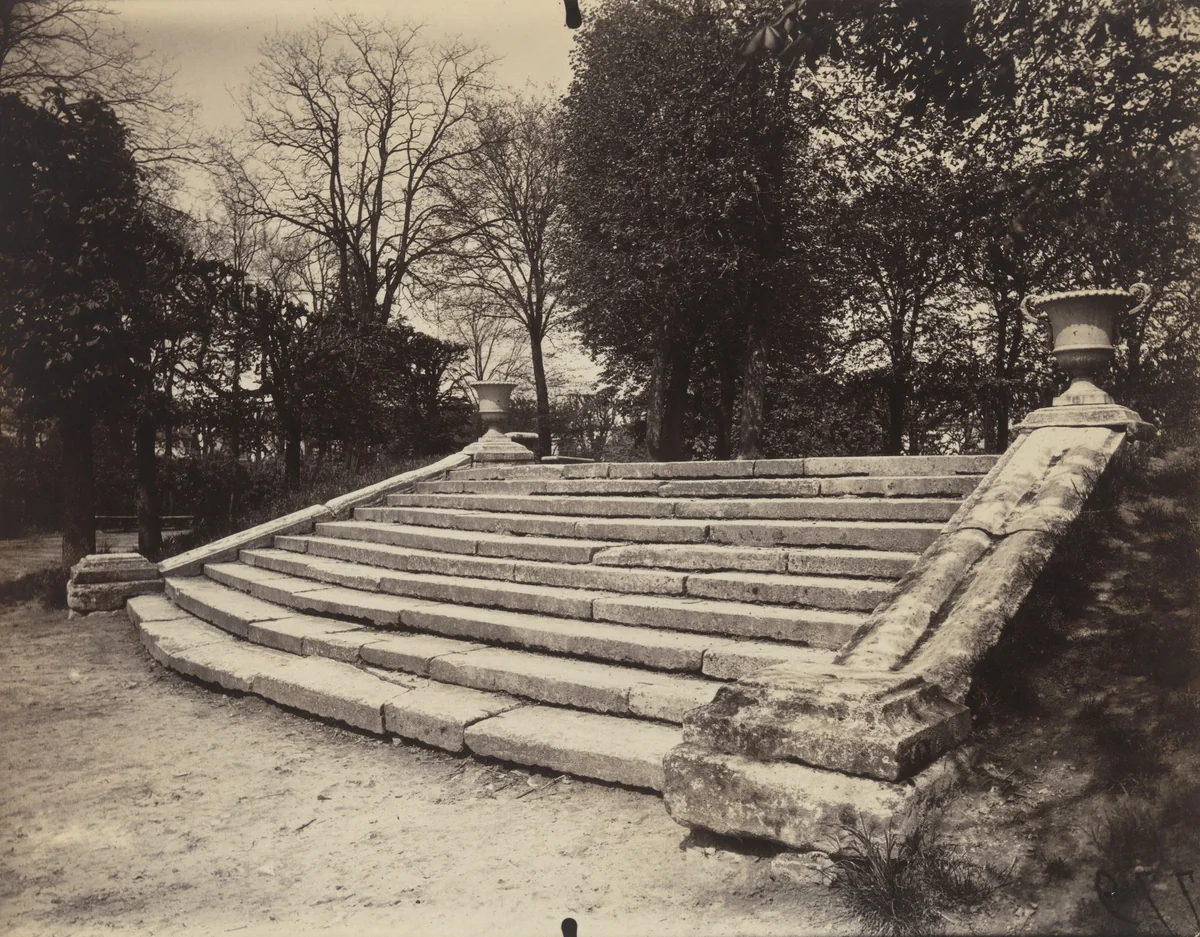 Parc de Sceaux by Eugène Atget, photograph, 1915