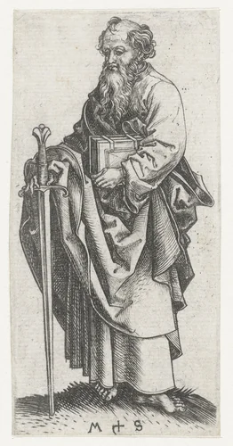 Apostel Paulus by Unknown, print, 1470-1491