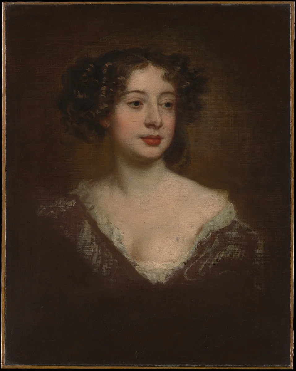 Study for a Portrait of a Woman by Peter Lely, painting, 1670-1679