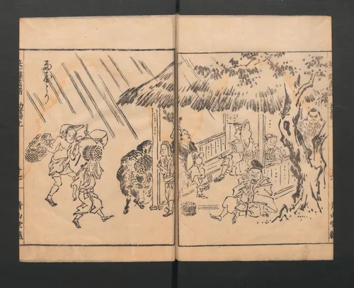 Itchō Picture Album (Itchō gafu) 一蝶画譜 by Hanabusa Itchō (英一蝶), book, 1770