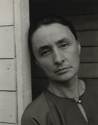 Georgia O'Keeffe by Alfred Stieglitz, photograph, 1933