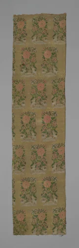 Panel (Dress Fabric) by Iran, textile, 1675-1700