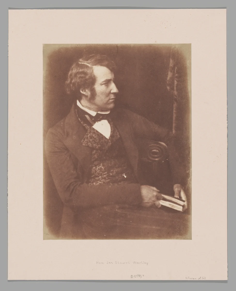 James Stuart-Wortley, 2nd Baron Wharncliffe by Hill and Adamson, photograph, 1846