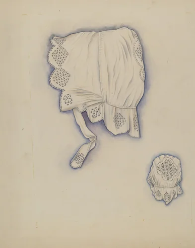 Lady's Night Cap by Sarah F. Williams, index of american design, 1938