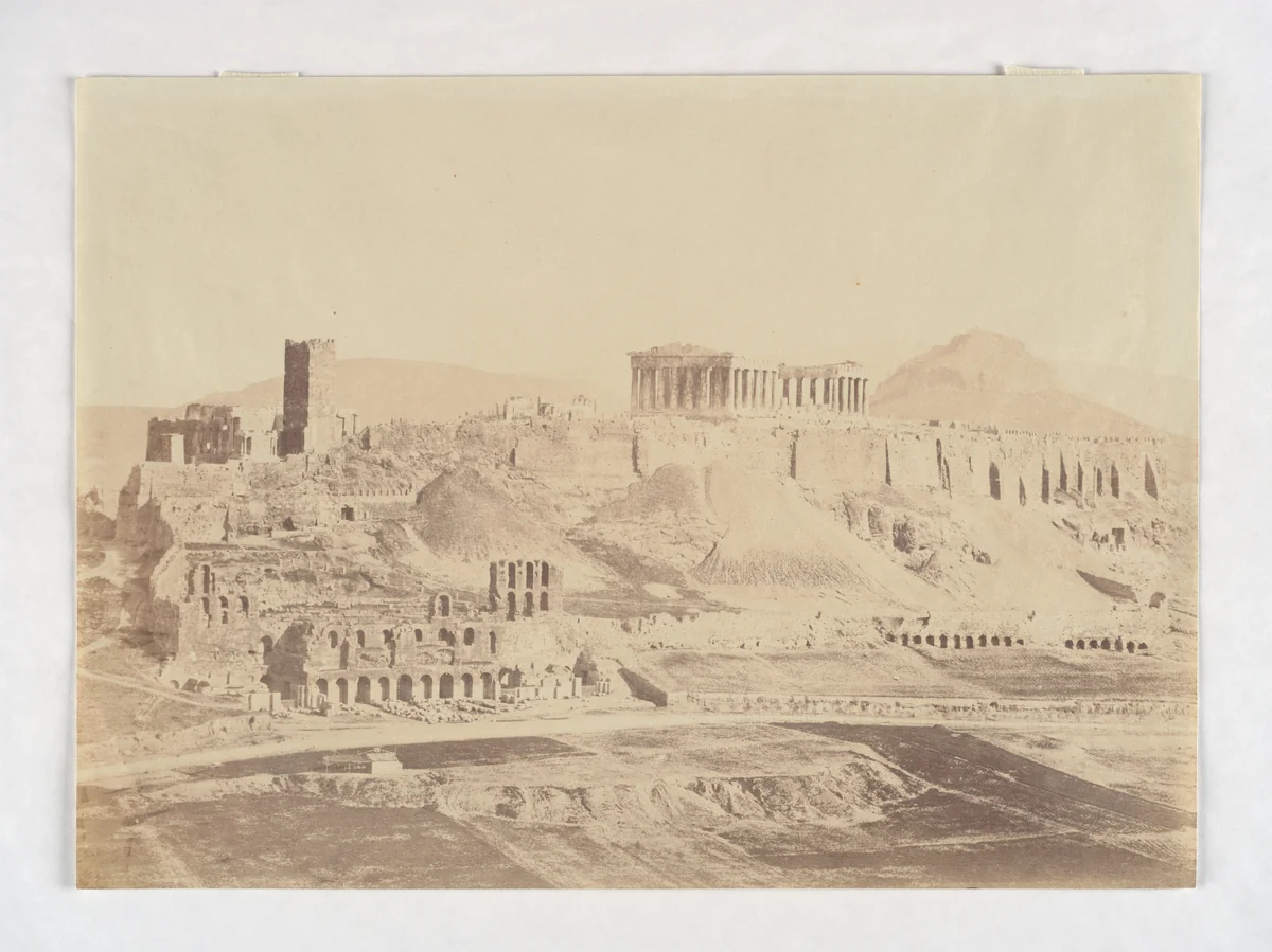 [Acropolis, Athens, Greece] by James Robertson, photograph, 1850-1855