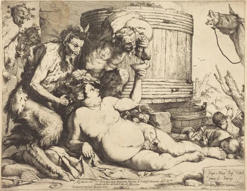 The Drunken Silenus by Jusepe de Ribera, print, 1628