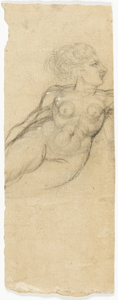 Studies of Nudes by Henry Fuseli, drawing, 1761-1825