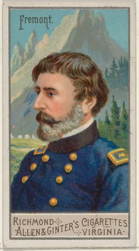 John Charles Frémont, from the Great Generals series (N15) for Allen & Ginter Cigarettes Brands by Allen & Ginter, print, 1888