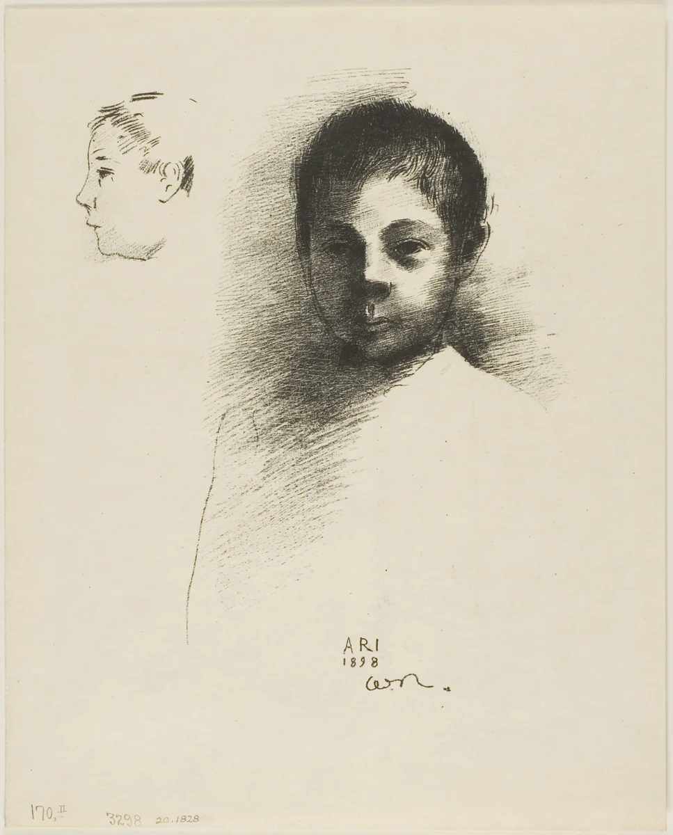 Arï by Odilon Redon, print, 1898