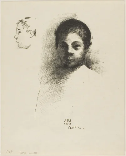 Arï by Odilon Redon, print, 1898