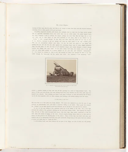 "Esquimaux Toupek, or skin tent" by George P. Critcherson, John L. Dunmore, William Bradford, photograph, 1869