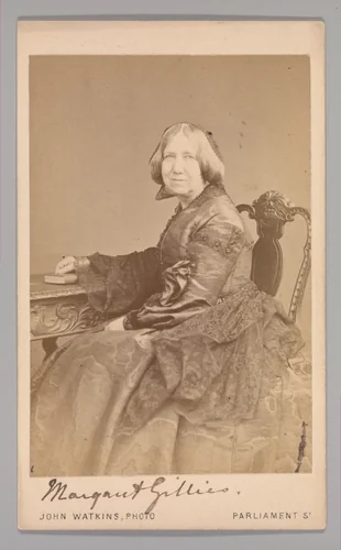 [Margaret Gillies] by John and Charles Watkins, photograph, 1860-1869