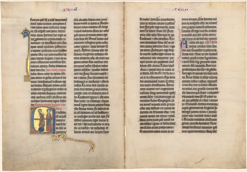 Joshua before the Lord by French 13th Century, drawing, 1270