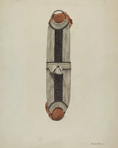 Horse Hair Cinch by Edith Towner, index of american design, 1937