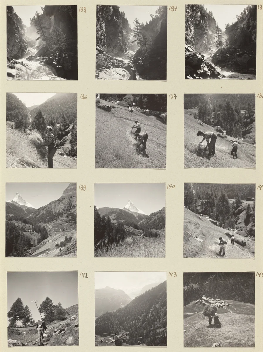 Die Landschaft (Landscape) 133-144 by Robert Frank, photograph, 1942-1946