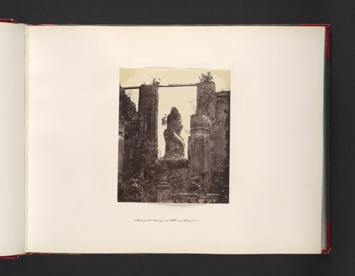 Ancient Ruins in the Interior by John Thomson, photograph, 1865