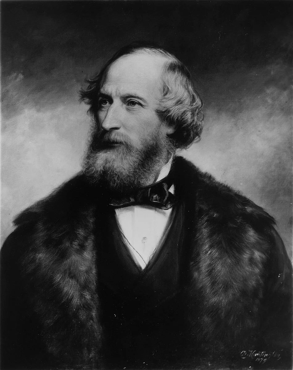 Cyrus W. Field by Daniel Huntington, artwork, 1879