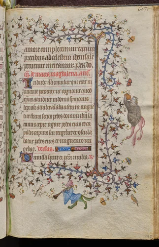 Hours of Charles the Noble, King of Navarre (1361-1425): fol. 296r, Text by Master of the Brussels Initials and Associates, book, 1400-1410