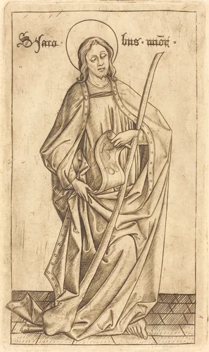 Saint James the Less by Israhel van Meckenem, print, 1470-1480