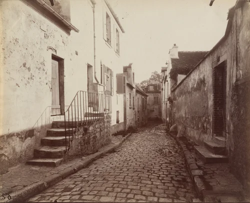 Châtillon. Impasse Samson by Eugène Atget, photograph, 1901