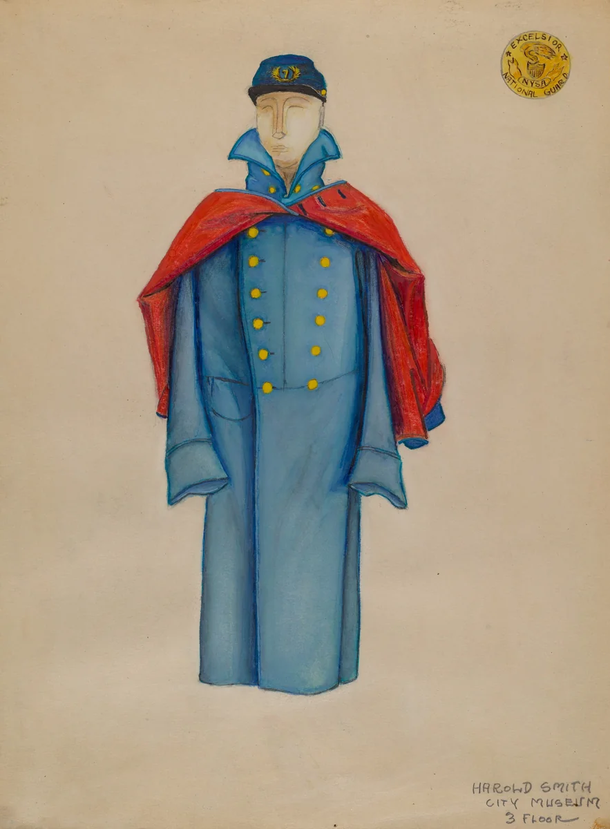 Uniform by Harold Smith, index of american design, 1936