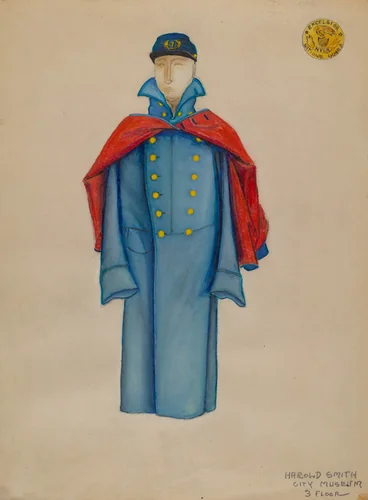 Uniform by Harold Smith, index of american design, 1936