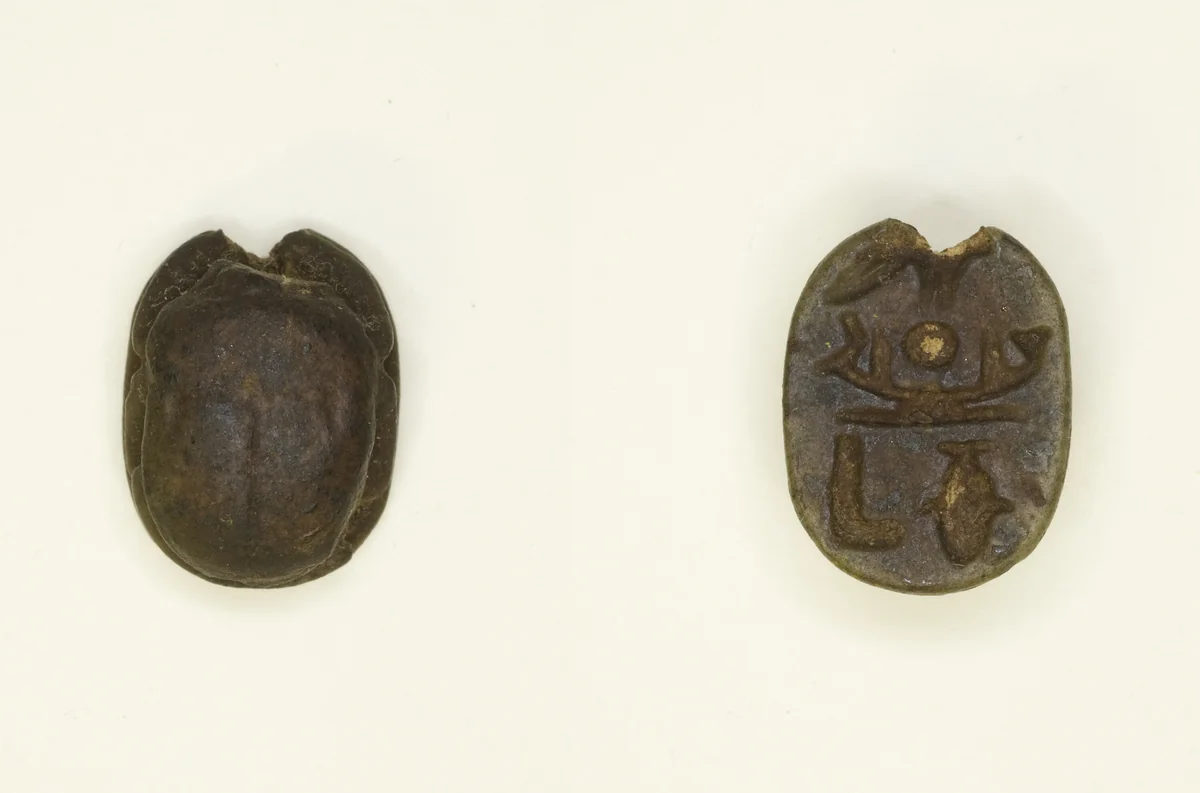 Scarab: Wish Formula by Egyptian, other, -1550--525