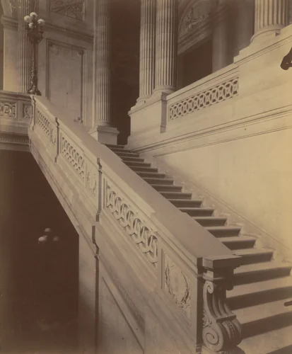 La monnaie. Quai Conti by Eugène Atget, photograph, 1905