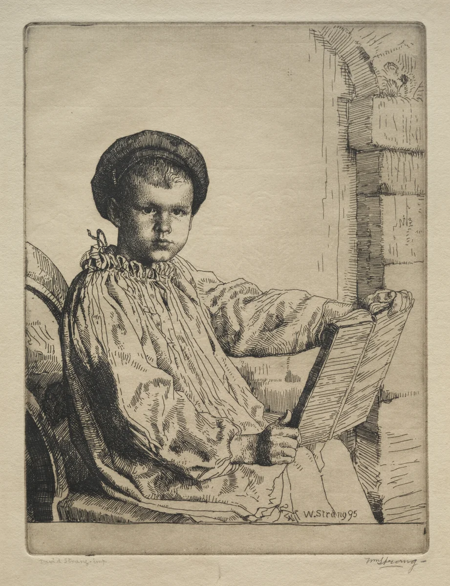David Strang, No. 1 by William Strang, print, 1895-1896