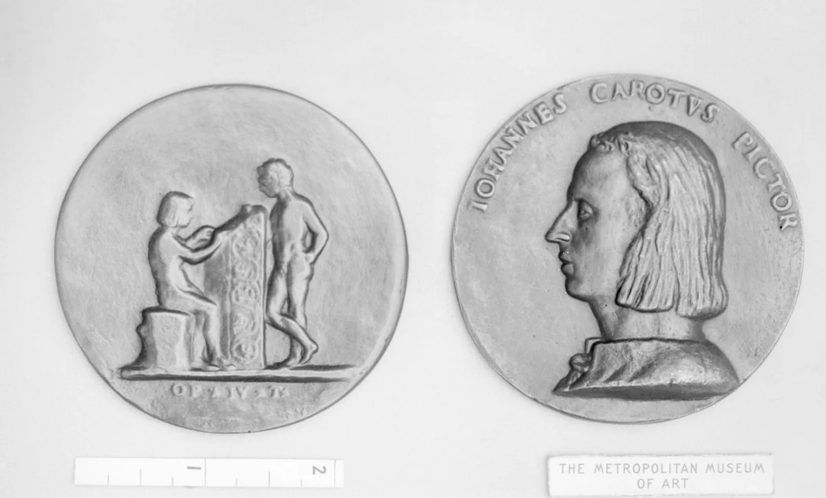 Giovanni Caroto (1495?–1555), Veronese Painter by Giulio della Torre, metalwork, 1500-1599