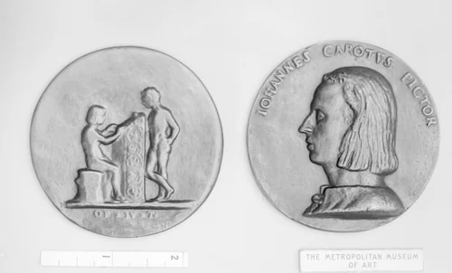 Giovanni Caroto (1495?–1555), Veronese Painter by Giulio della Torre, metalwork, 1500-1599