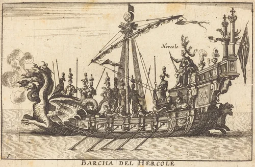 Barcha del Hercole by Balthasar Moncornet
Remigio Cantagallina, print, 1600-1668