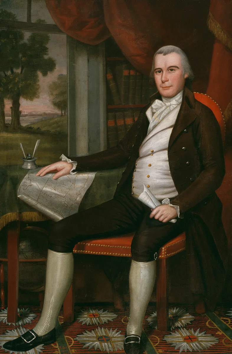 Noah Smith by Ralph Earl, painting, 1798
