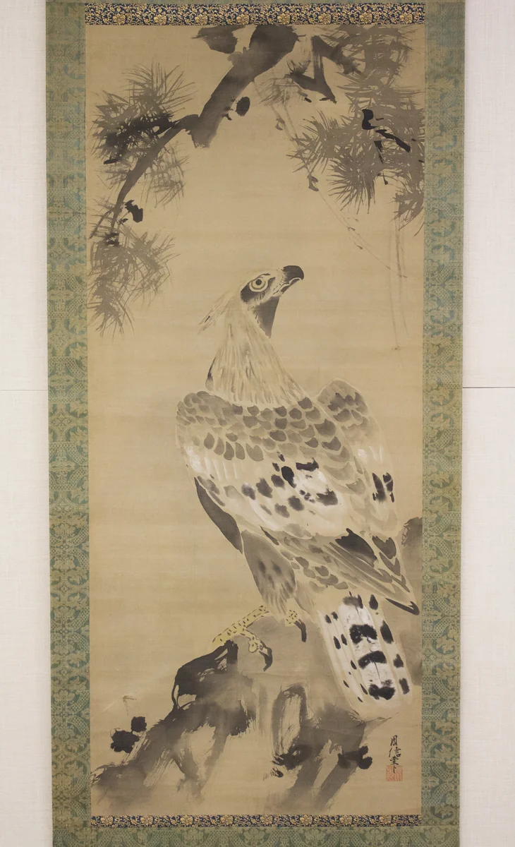 Eagle by Kano Chikanobu, painting, 1660-1728