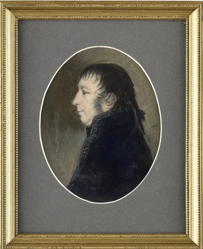 Albert Kikkert (1762-1819). Vice-admiraal en gouverneur-generaal van Curaçao, Aruba en Bonaire by Johan Anspach, drawing, 1782-1819