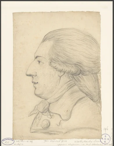 Heer van de zijkant gezien by Jean Bernard, drawing, 1775-1833