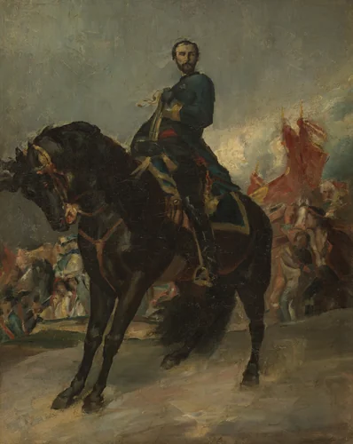 General Juan Prim (1814-1870) by Henri Regnault, painting, 1868