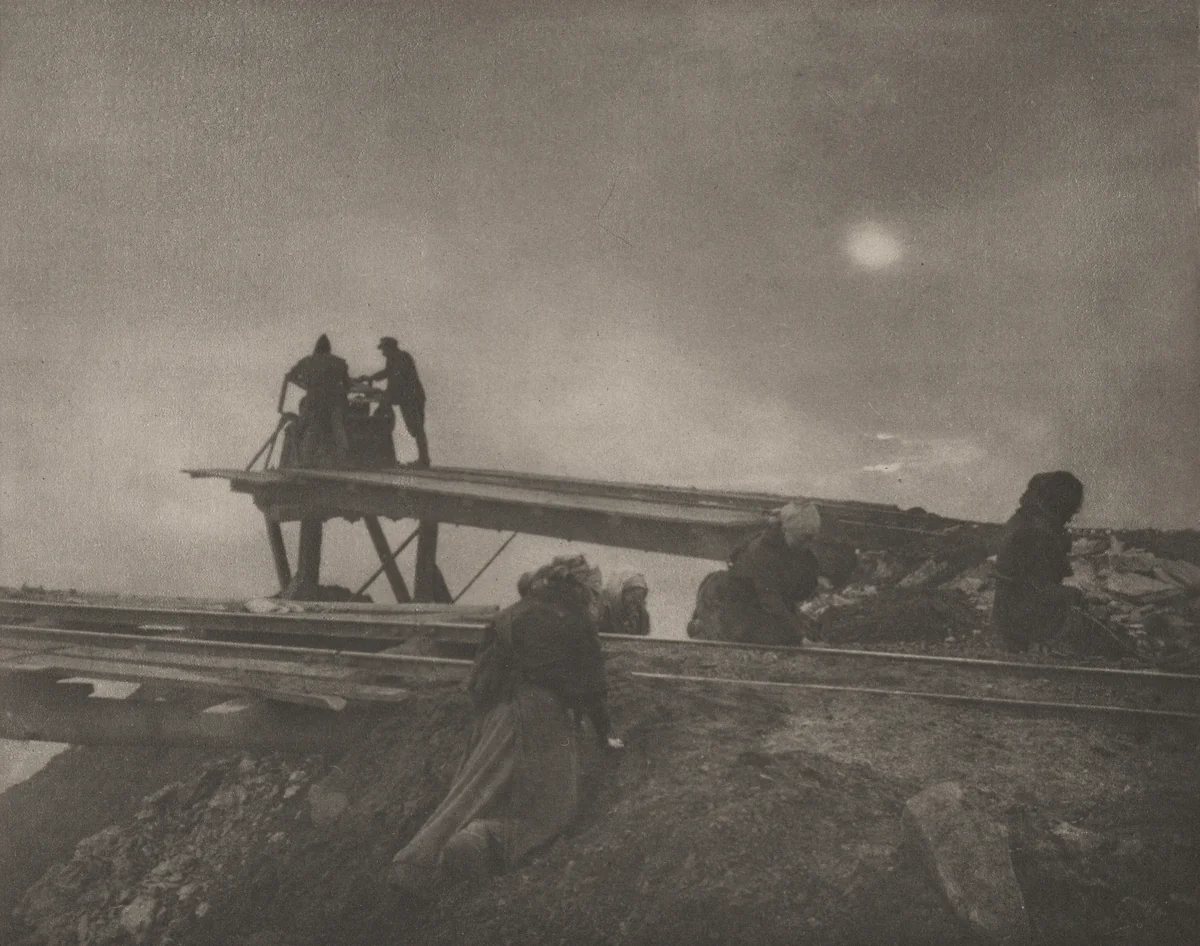 Le Terril by Gustave Marissiaux, photograph, 1901