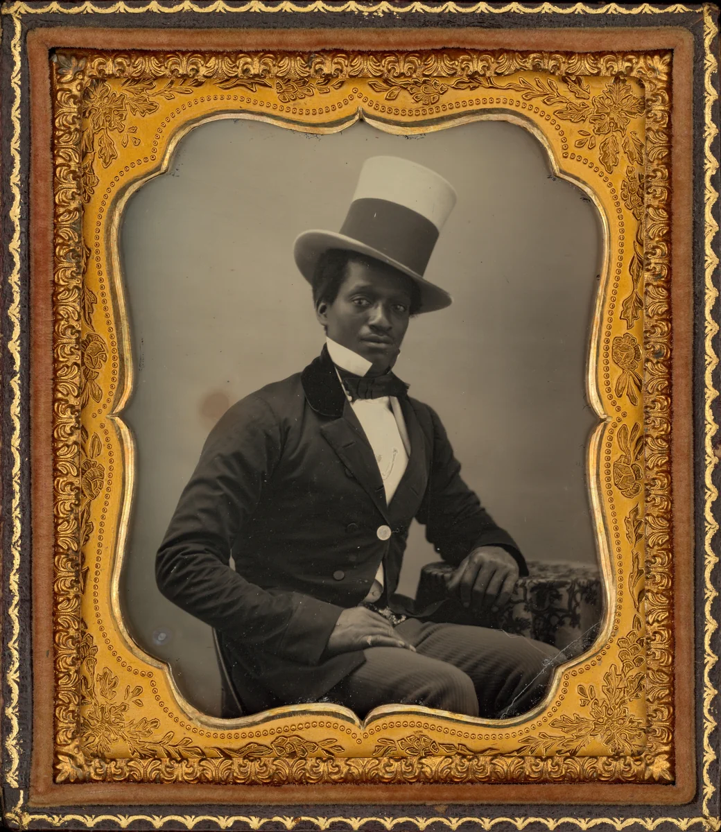 Portrait of a Man by American 19th Century, photograph, 1850-1860