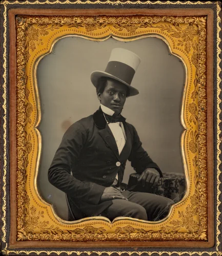 Portrait of a Man by American 19th Century, photograph, 1850-1860