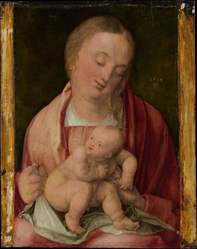 Virgin and Child by Albrecht Dürer, painting, 1516