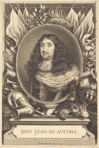 Don Juan of Austria by Robert Nanteuil, print, 1673
